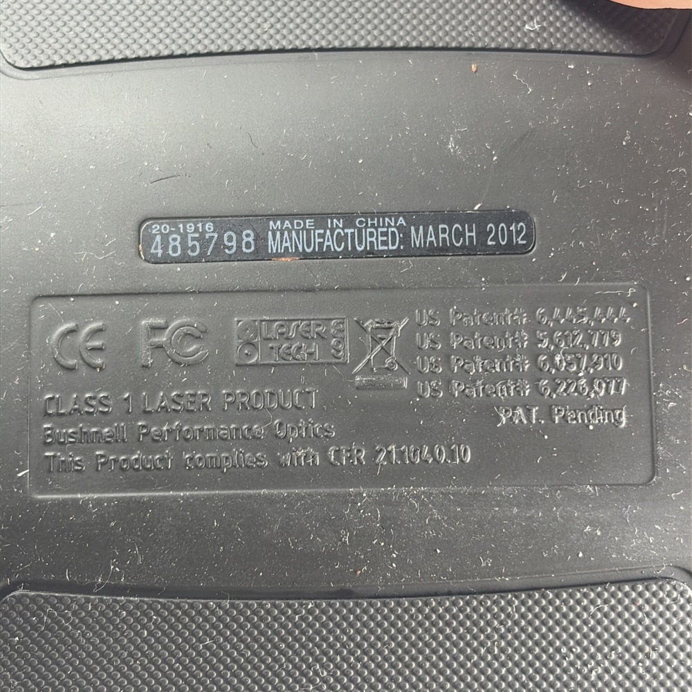 Bushnell Yardage Pro Sport 450 Laser RangeFinder With Case - Read - Picture 5 of 15